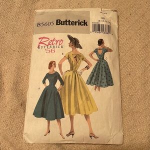 Butterick Dress Pattern l Retro Butterick ‘56